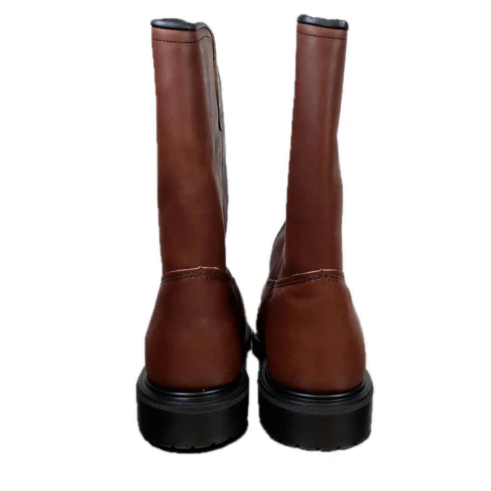 Red Wing Pecos 4441 Boots Mens 11EE Brown Leather Steel Toe EH Insulated USA